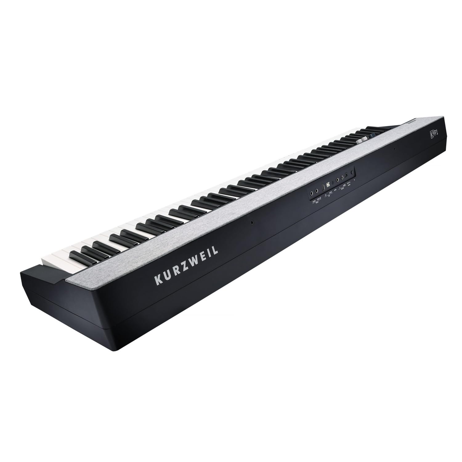 Kurzweil KAP1-LB Professionelles Stage Piano Keyboard Schwarz 88 Tasten mit keepdrum Keyboardständer