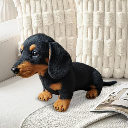 Dackel Kuscheltier, Dackel Kuscheltier Groß, Plüschfigur Mini Stofftier In Einer Kleinen Box, Für Kinder Baby Mädchen Junge