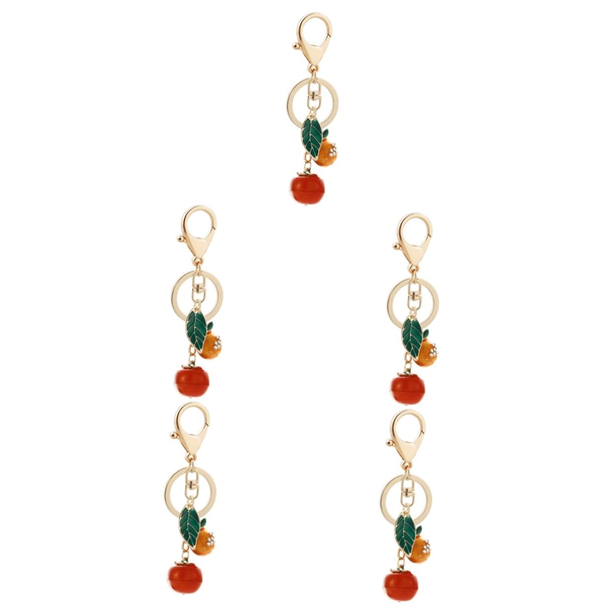 BESPORTBLE Colgante Persimón Accesorio Decorativo para Llaves Portátil Original