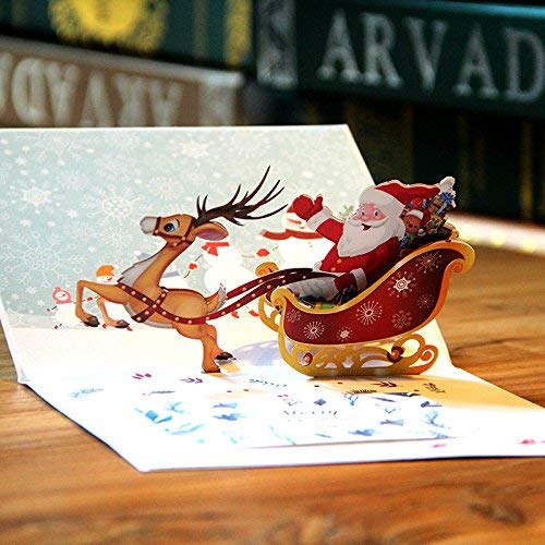 3D Pop Up Card (Merry Christmas)