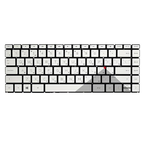 HP Pavilion 14-CE ce2003nx 14-DH 14-CD 245 G7 TPN-Q207 �m�[�g�p�\�R���p�p�� US/���V�A��o�b�N���C�g�L�[�{�[�h L19191-171(RU Silver Backlit)