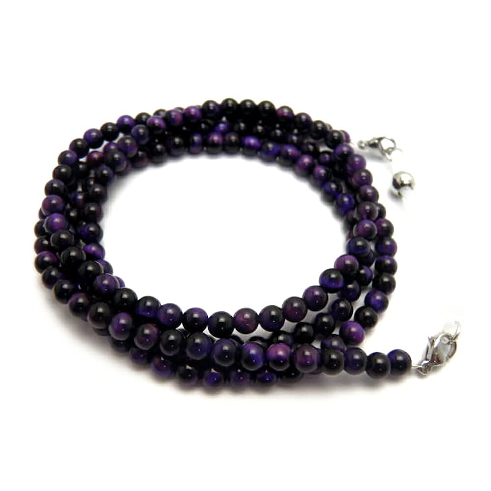 天然石 ピンクタイガーアイ3Ａ 4mm玉 メガネチェーン パワーストーン 眼鏡チェーン グラスコード プチギフト 転勤 退職 お礼 母の日 敬老の日 クリスマス ギフト Amazon.co.jp: 天然石 パープルタイガーアイ3A 4mm玉 メガネチェーン