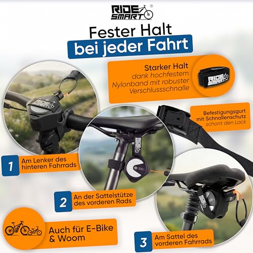 Abschleppseil Fahrrad Kinder | mit Reflektor | Fahrradseil Fahrrad Abschleppseil Kinder Zugseil Tandemstange Kinderfahrrad ideal als Abschleppstange Zubehör Gadgets