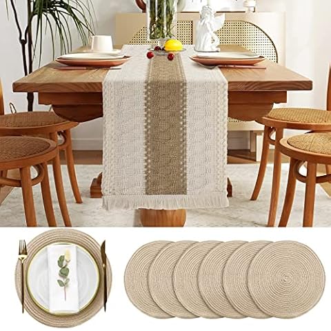 Cunhill Boho Table Runner Set Cover