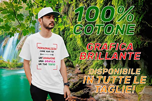 Puzzletee Maglietta Personalizzabile Bianca