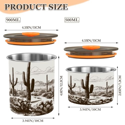Recipiente hermético ATTX para café acero inoxidable 30oz miniatura 2
