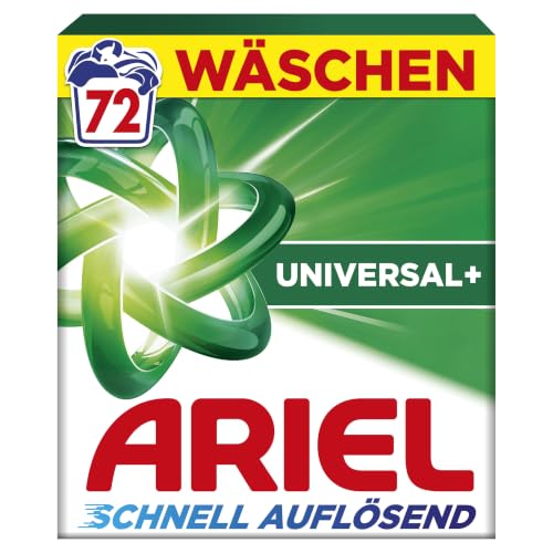 Ariel Pulverwaschmittel Universal+, 72 Wäschen – Ansicht 1