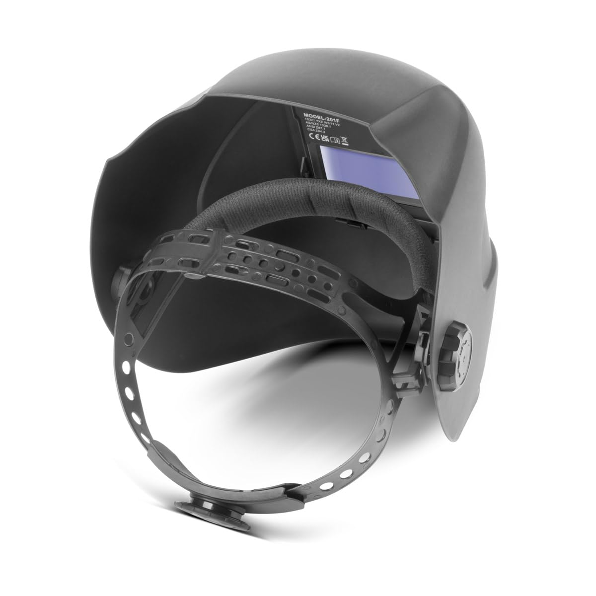 STAHLWERK Casque de soudage Automatique Rookie – Masque de Soudeur Robuste, écran de soudage, Masque avec Filtre à obscurcissement Automatique de DIN 3 à DIN 11, Classe Optique 1/1/1/2