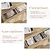 WAMPAT Kids Dresser for Bedroom with 7 Drawers, Light Wood Baby Dresser for Nursery & Kids Room, Chests & Dressers Closet Organizer for Children’s Bedroom, Oak, 54 Inch
