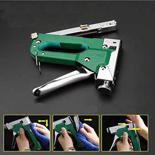 Nail Gun Rapid Multifunction With 600pcs Nails Top Spring Configuration,firm And Durable,portable Easy To Operate.quick Nailed,high Strength.