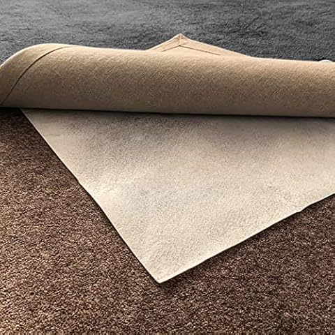 Rug Gripper Anti Slip Rug Underlay - Adhesive Polyester Rug Grippers from Rug To Carpet Anti-creep Rug Underlay for Carpet Stops Rugs from Moving - Provide Protection for Area Rugs 120cm X 180cm Cover