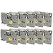 Produktbild 10 Kassetten TZe-325 TZ-325 weiß auf schwarz 9mm x 8m Schriftband kompatibel für Brother P-Touch PT-1000 1005 1010 3600 D200 D210 D210VP D450VP D600VP E100 E550WVP H101C H105 H110 H300 H500 P700 P750W