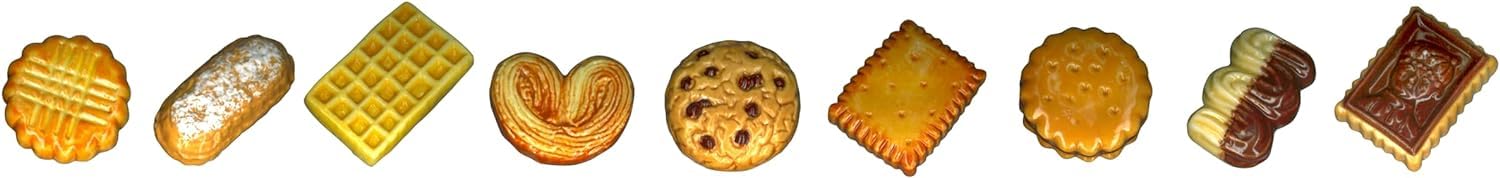 FaisTonGateauBeans theme Cupcakes of the snack - Collection beans for Galette de Rois Epiphanie - Multicoloured beans