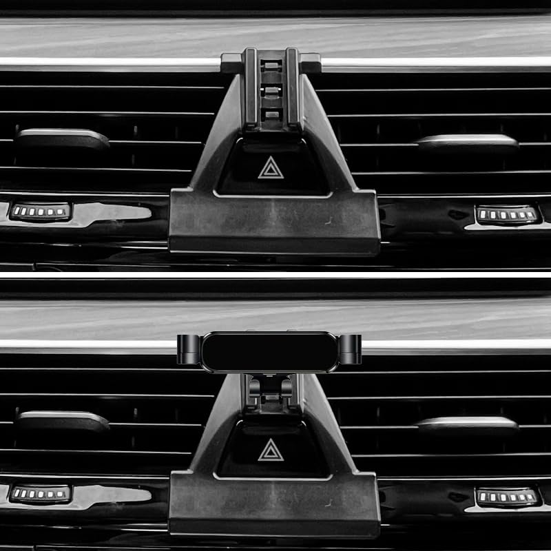 JNGXQ car Phone Holder Compatible with 2011-2023 BMW 5 Series Phone Mount Interior Accessories F10 G30 G32 528I 535I 530E 540I Phone Stand Vent (for 2018-2023 5 Series G30/6GT G32)