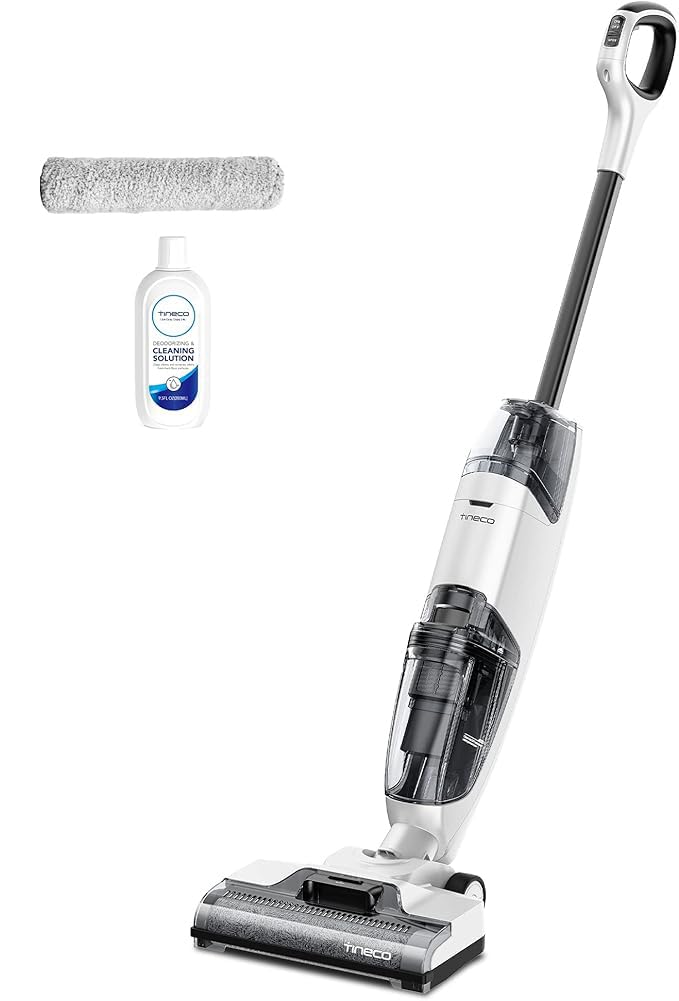 iFloor 2 Max Wet and Dry Cordless Vacuum Cleaner and Mop, Self cleaning with Streak-free Drying, Ideal for Hard Floors, All corners, sticky messes and pet Hairs, Portable and Lightweight Design