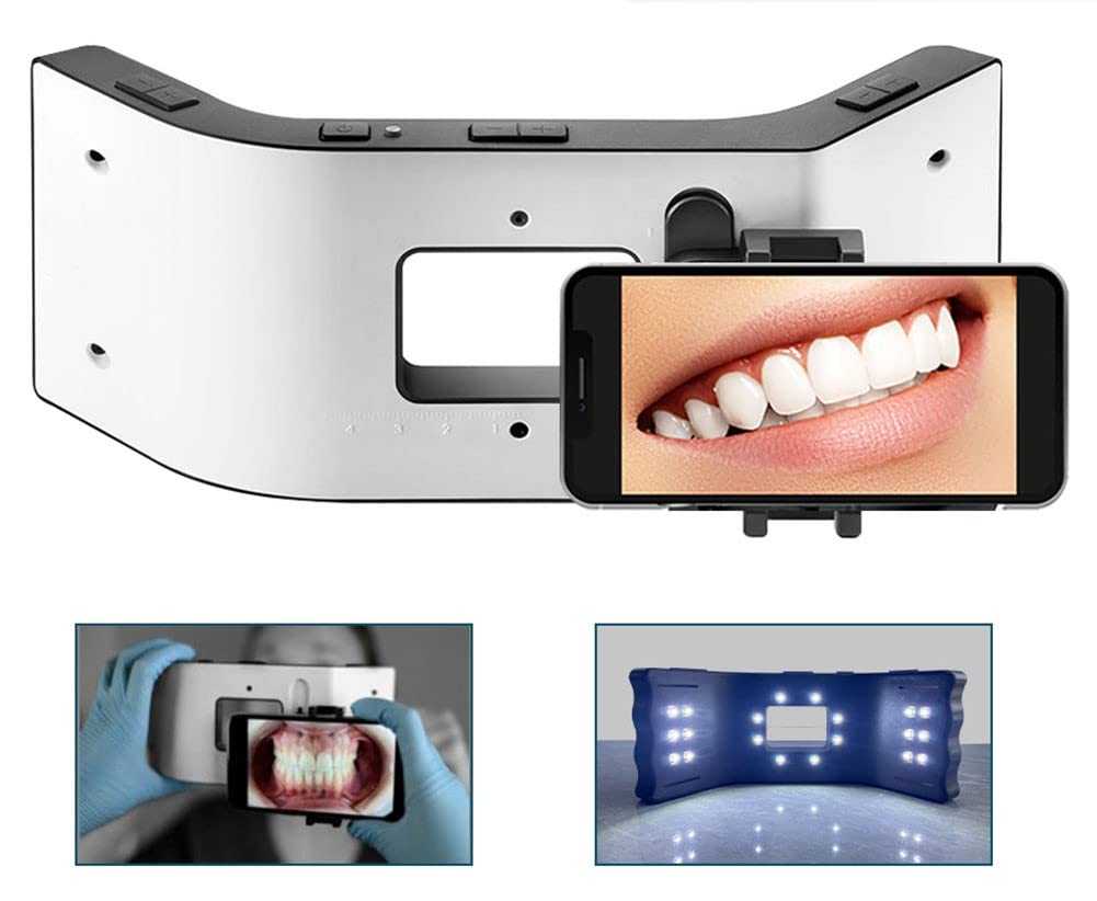 Lámpara LED Dental Intraoral 20 Leds 5W Alto Brillo Fotografía Oral Herramientas de Relleno