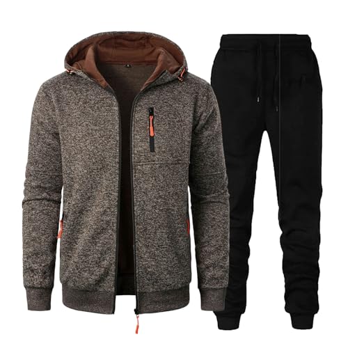 Chándal de hombre completo de casa para hombre, deportivo, chándales deportivos de invierno, bolsillos, sudadera y pantalón, chándales para correr, tracksuit de dos piezas completos deportivos para Chándal de hombre completo de casa para hombre, deportivo, chándales deportivos de invierno, bolsillos, sudadera y pantalón, chándales para correr, tracksuit de dos piezas completos deportivos para