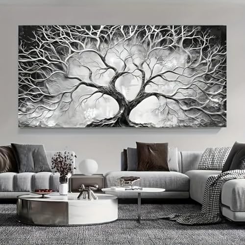 Tableaux noir et blanc XINBAO pour masquer les défauts muraux de salon