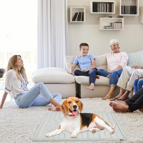 Tapis de refroidissement double face pour chien résistant à l'usure