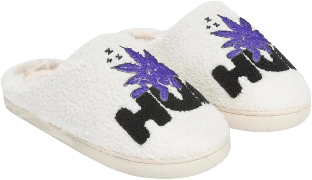 HUF Fuzzy Slipper - Comfortable Lounge Slippers for Men