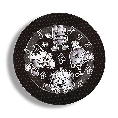 Hot Chocolate Design Plato de dibujos animados Multicolor Cover