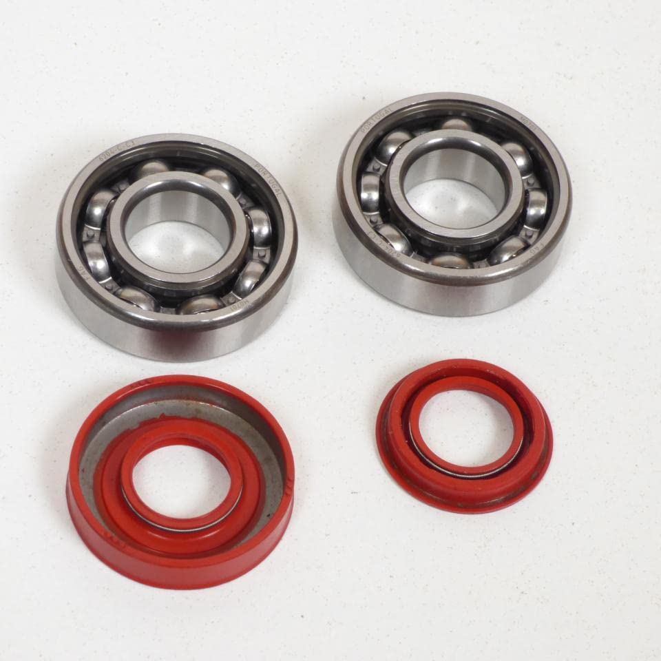 Kit roulement 6204 et joint spi Racing de vilebrequin compatible avec scooter MBK 50 Spirit