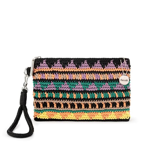 Image of The Sak Vita Small Crochet Wristlet Purse