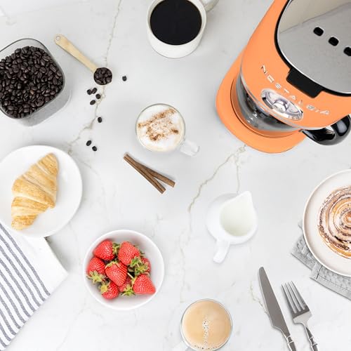 Nostalgia Retro Orange Coffee Maker