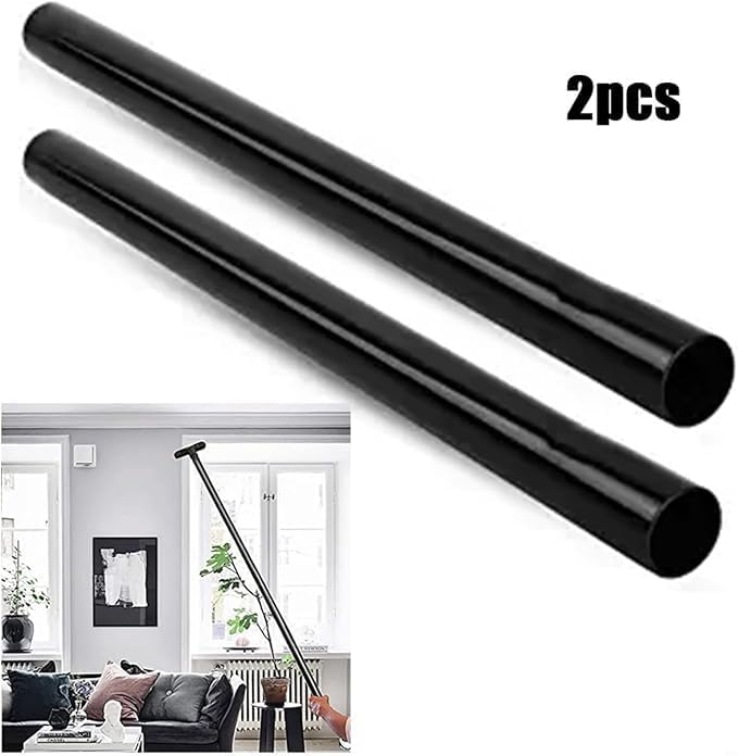 Lot De 2 Tubes D'extension De Rechange Pour Aspirateur