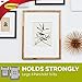 Command Large Picture Hanging Strips, Damage Free Hanging Picture Hangers, No Tools Wall Hanging Strips for Living Spaces, 12 White Adhesive Strip Pairs