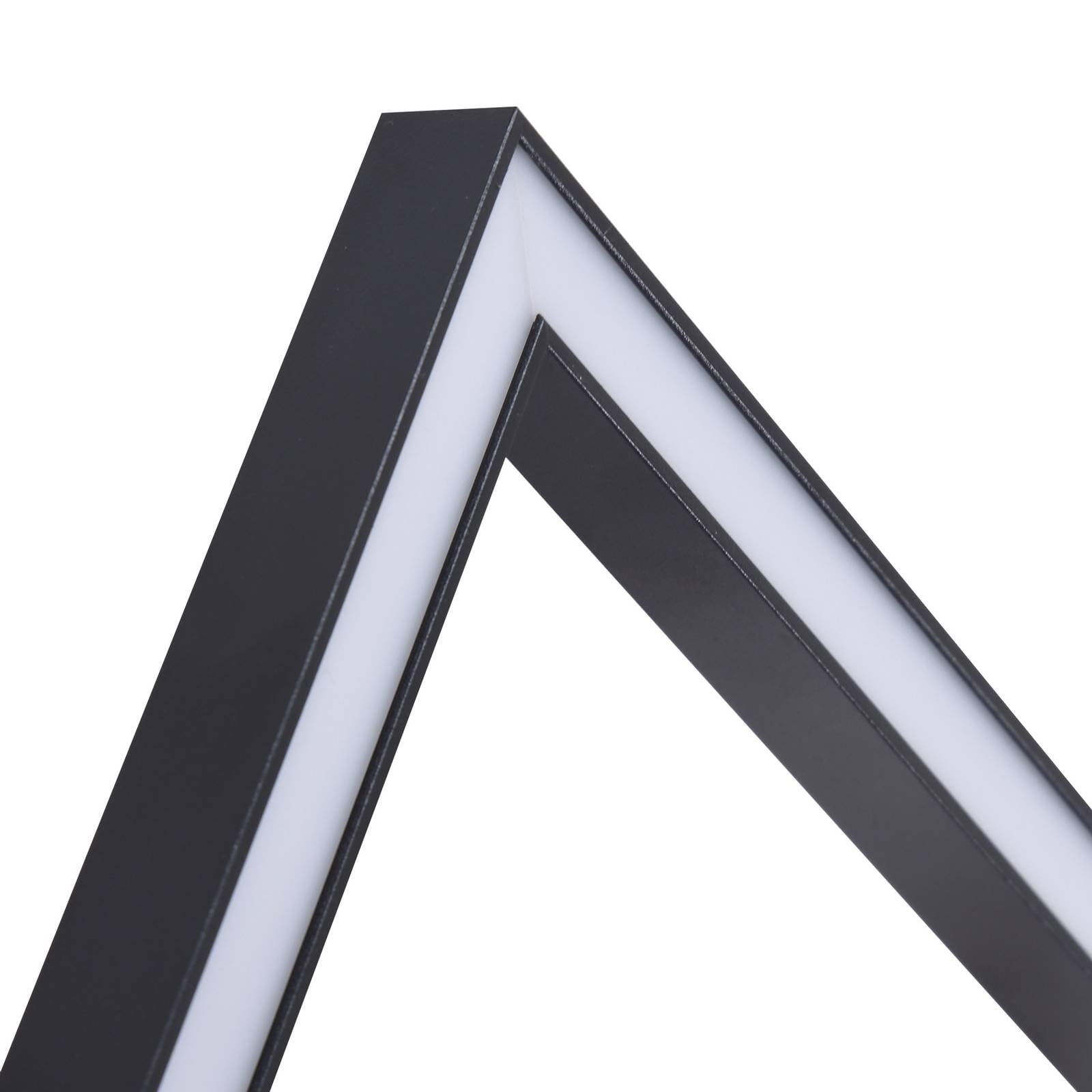 Lindby LED Deckenlampe mit Sensor Yulla Bewegungsmelder (Modern) in Schwarz aus Aluminium (1 flammig,) - Deckenleuchte Lampe Flurleuchte