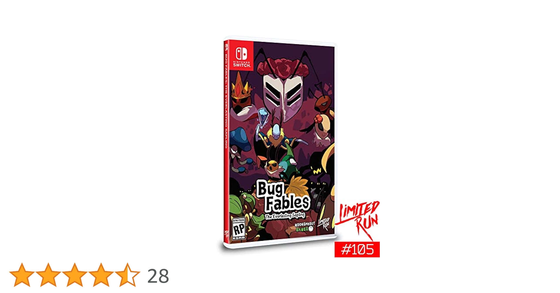 Nintendo Switch Bug Fables: The Everlasting Sapling Bug Fables: The Everlasting Sapling Switch Review - PAPER