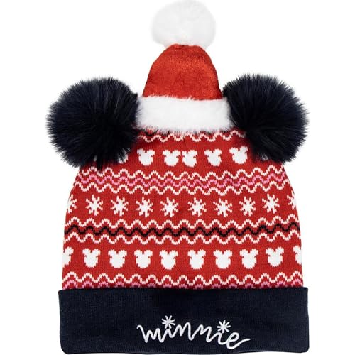 Gorro invierno Minnie pour enfant bonnet chaud et doux contre le vent