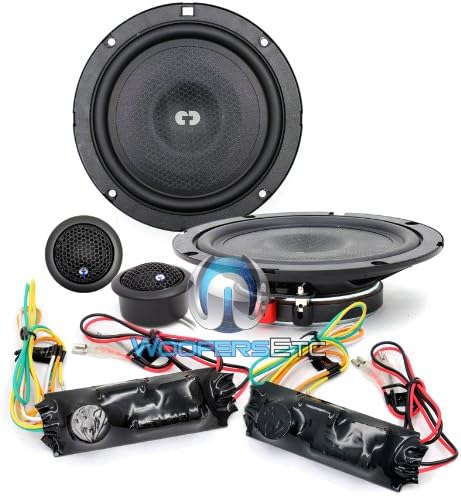 CL-62SL - Altavoces componentes de 2 vías RMS de 6.25 pulgadas y 150 vatios
