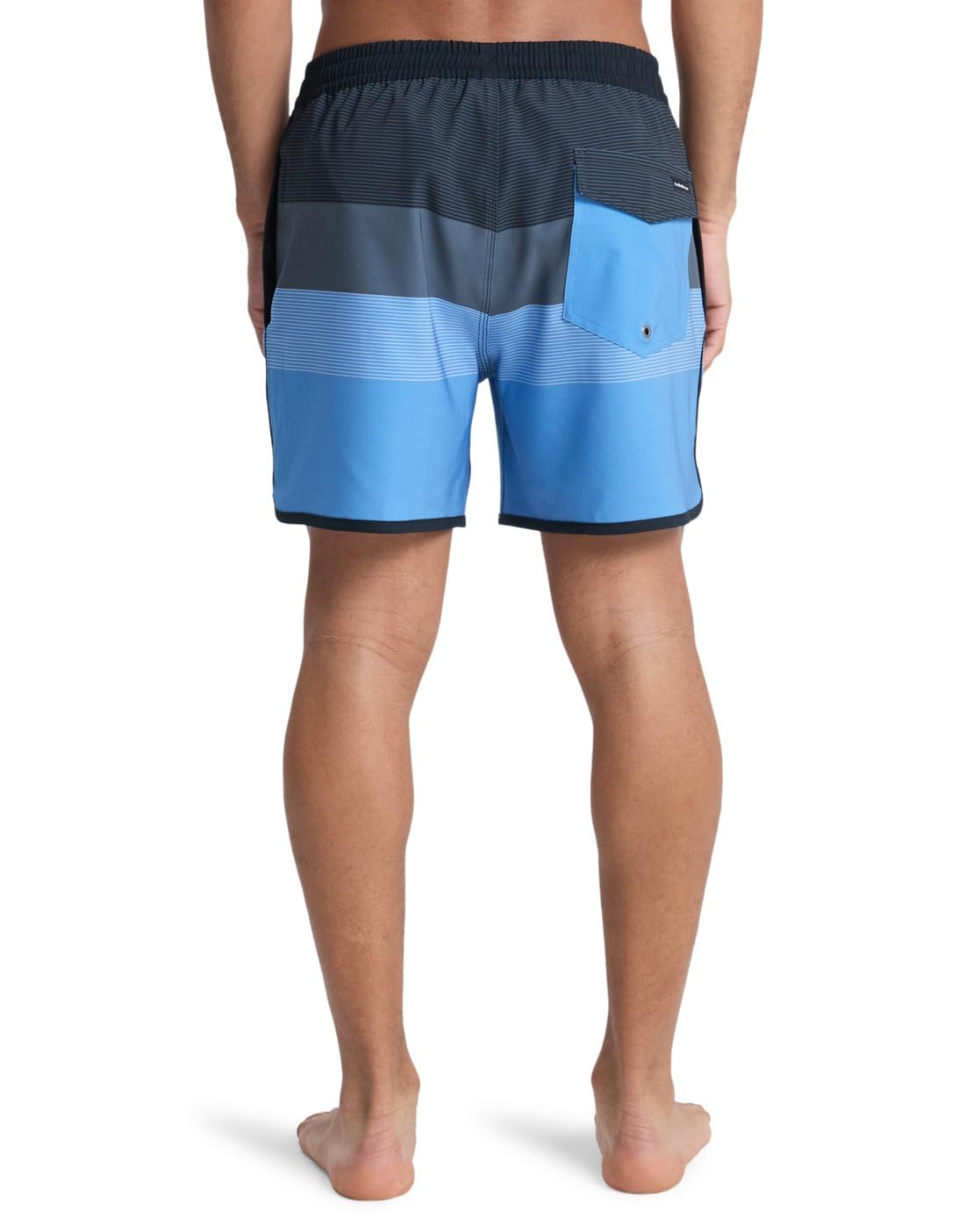 Quiksilver Stretch Scallop Volley 16" - Short de Natación - Hombre - Marrón.