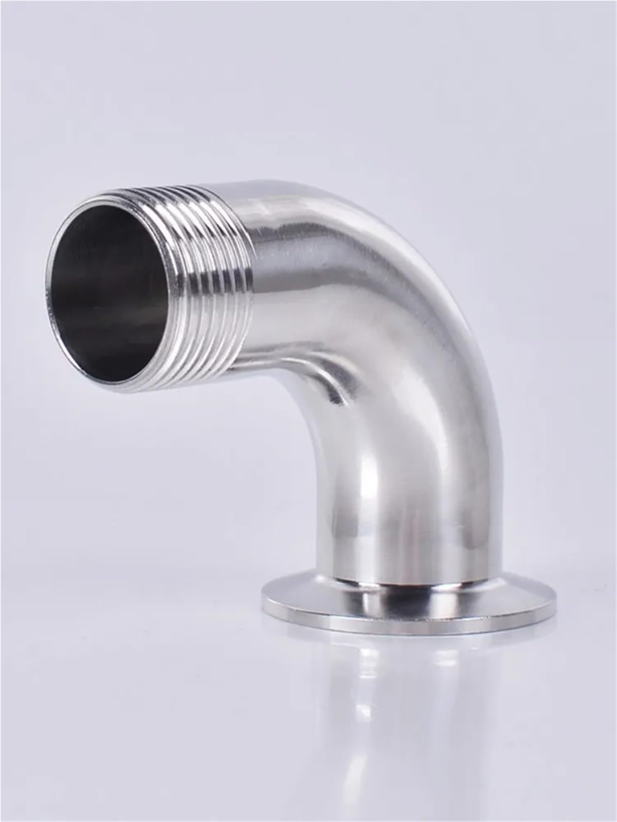 Accesorio de tubería roscado Macho BSP, DN15, DN20, DN25, DN32, DN40, DN50, Codo de 90 Grados, Abrazadera Triple de 1,5'', Casquillo de 50,5 mm(DN32OD50.5)
