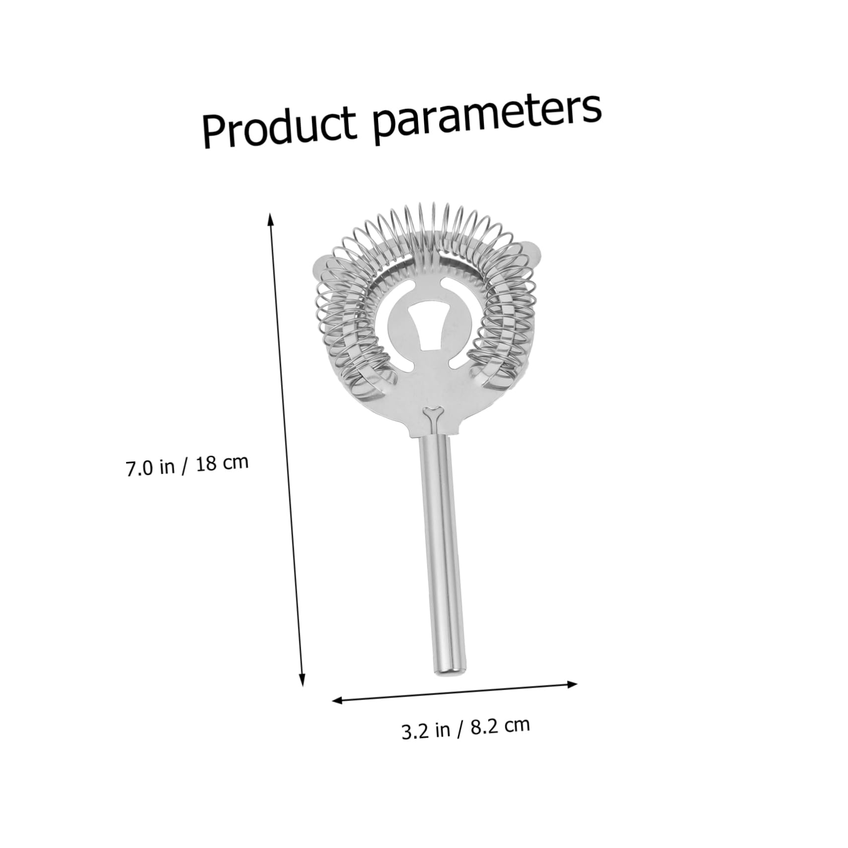 BRIGHTFUFU 2PCS Stainless Steel Cat Shaped Cocktail Strainer for Professional Bartenders Resistant Barware Tool Easy to Store for Home Bar Use