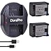 Produktbild DuraPro 2Pc BP-808 BP 808 Akku + Dual USB Ladegerät für Canon BP-827 BP 827 BP-819 BP-807 BP-809 Akku; Canon HG31 XA10 HF20 HF10 HF100 HF100E HG20 HG21 Camcorder