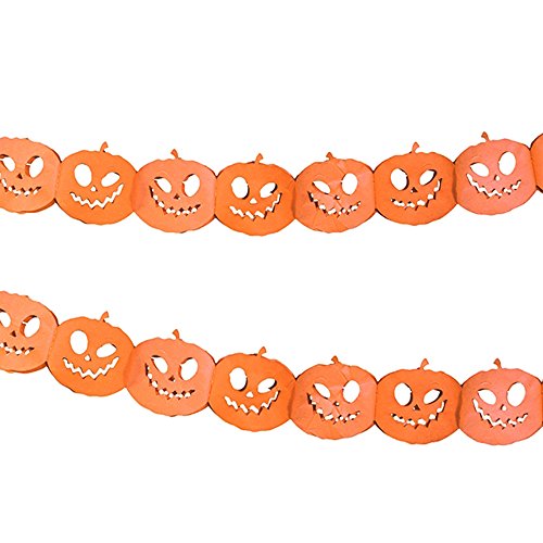 Preisvergleich Produktbild Happy Halloween-Girlande Kürbis