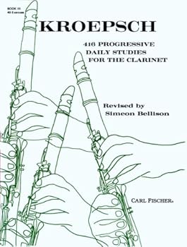 Paperback O314 - 416 Progressive Daily Studies for the Clarinet Book