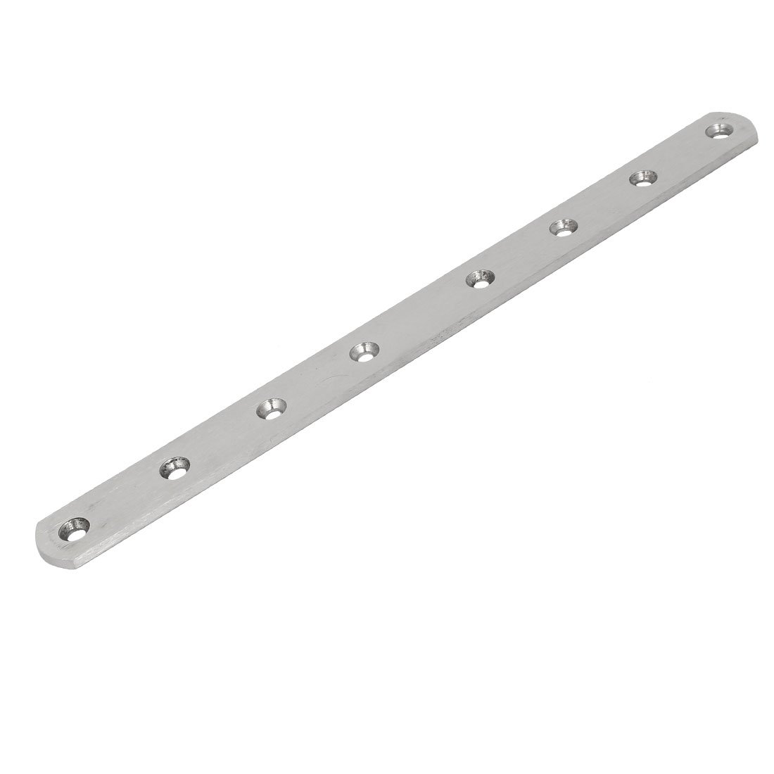 Uxcell Silver Sourcingmap 300Mmx25mmx4mm Stainless Steel Straight Flat Fixing Mending Plate Bracket