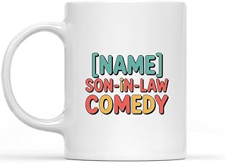 Fun Custom Unity Connection Mug Bond Name Relationship Pride Clan - SON-IN-LAW COMEDY name engraving