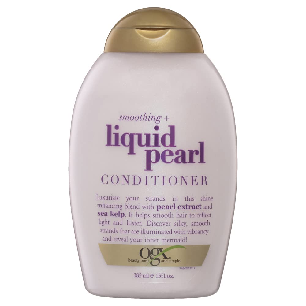 OGXSmoothing + Liquid Pearl Conditioner, 13 Ounce