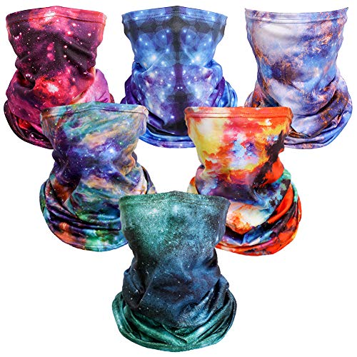 Yeshan Galaxy Face Mask Bandanas for Women Motorcycle Balaclavas Rave Neck...