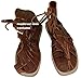 roman leather caligae Handmade leather caligae sandals Roman legion boots replica Leather lace-up sandals roman Dark brown New Historical reenactment footwear (US 11)
