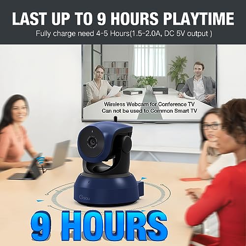 Gsou Wireless Webcam, 1080P HD Video Calling and Streaming Camera, Plug and Play - Image 2