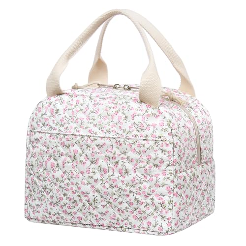 BuyCard sac isotherme repas femme – Boîte à déjeuner | Sac isotherme étanche et résistant à l'huile pour le travail, l'école, les pique-niques et...
