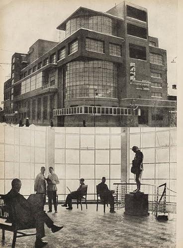 Affiches et gravures impression sur toile le Zuyev Workers Club Moscou Lissitzky 60x90