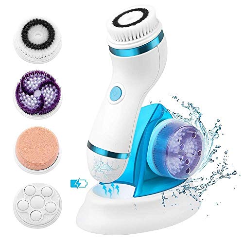 Facial Cleansing Brush Rechargeable Electric - Facial Cleaning Brush 4 In 1 Brush