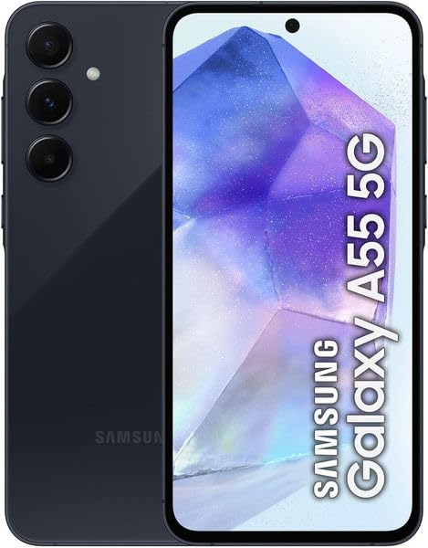 Samsung Galaxy A55 Smartphone 128GB 5G Midnight Blue : Amazon.com